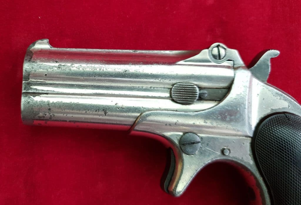 A scarce Remington 41 rim-fire double barrel over and under Gambler s ...